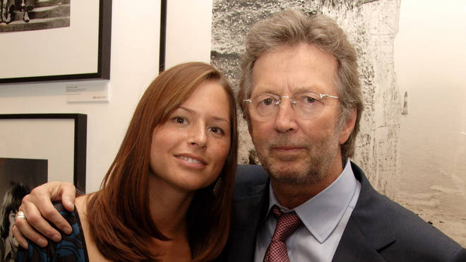 Eric Clapton and wife Melia McEnery in 2007