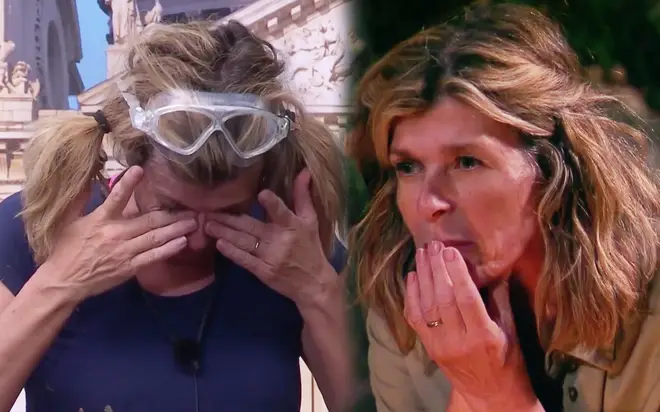 Kate Garraway in tears after emotional letter from home in I'm A Celebrity 2019