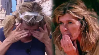 Kate Garraway in tears after emotional letter from home in I'm A Celebrity 2019