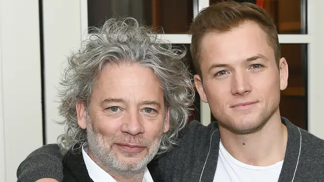 Dexter Fletcher and Taron Egerton