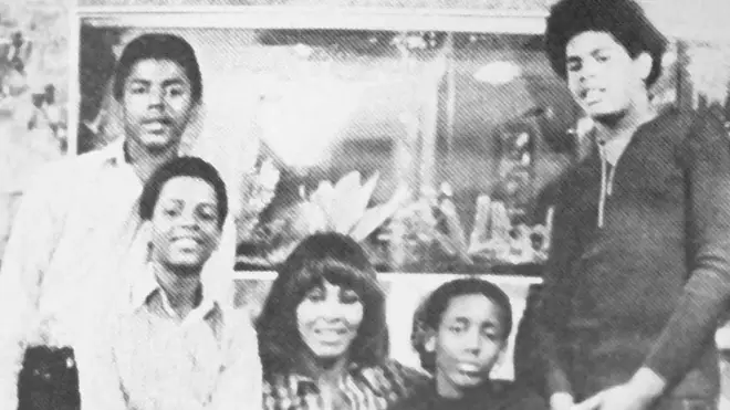 Tina Turner and family