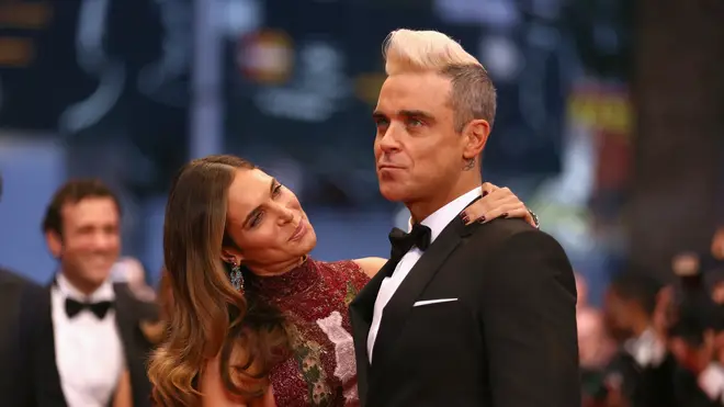 Robbie Williams and Ayda Field