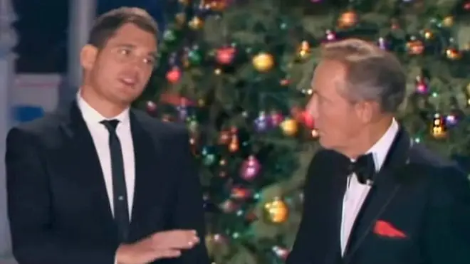 Michael Bublé and Bing Crosby