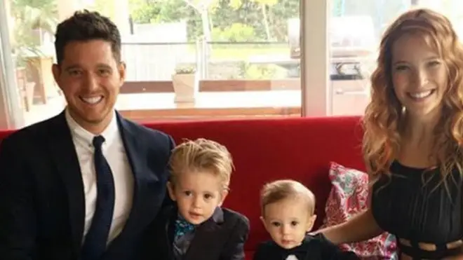 Michael Buble and family