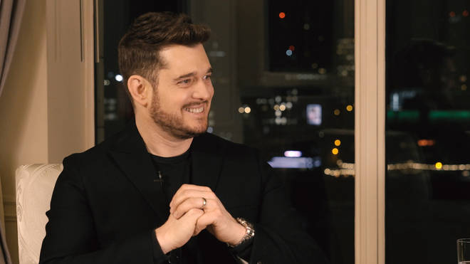 Michael Bublé speaking to Smooth Radio