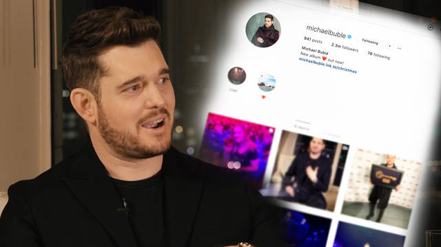 Michael Bublé reflects on success and reveals why he's deleted all social media