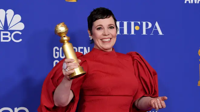 Olivia Colman won for playing The Queen in The Crown