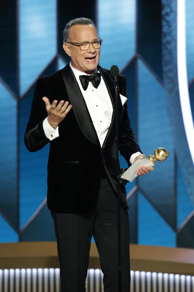 The Golden Globes 2020: Tom Hanks gives his acceptance speech