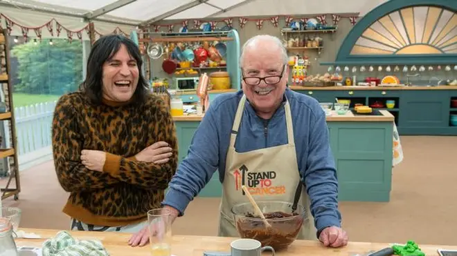 Richard Dreyfuss and Noel Fielding