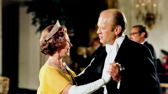 The Queen and Gerald Ford