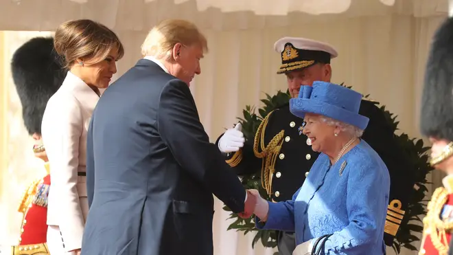 Donald Trump and the Queen