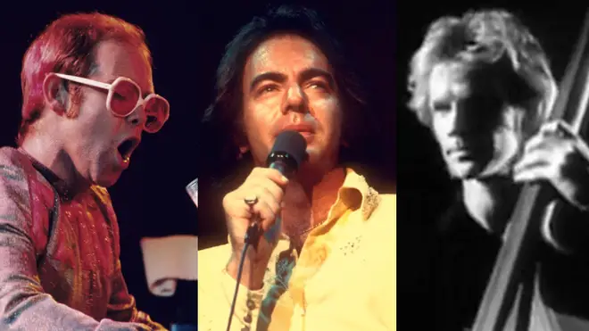 Elton John, Neil Diamond and The Police have been inducted into the Grammy Hall of Fame