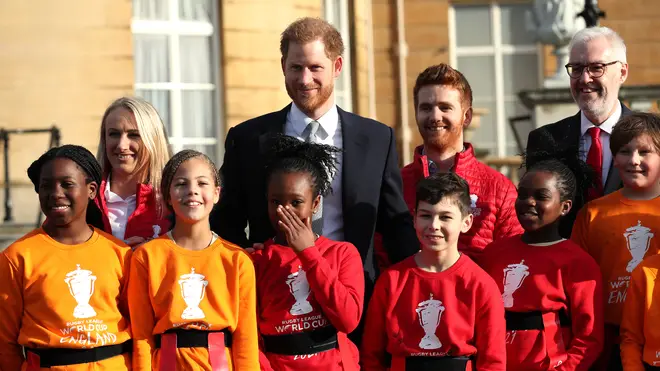 Prince Harry on his first royal engagement since his meeting with the Queen