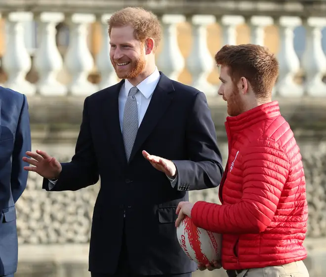 Prince Harry on his first royal engagement since his meeting with the Queen