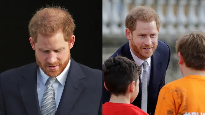 Prince Harry on his first royal engagement since his meeting with the Queen