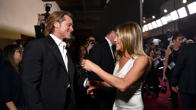 Brad Pitt and Jennifer Aniston together at the SAG Awards
