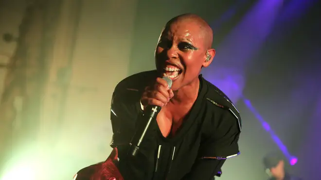 Skin performing with Skunk Anansie in 2019