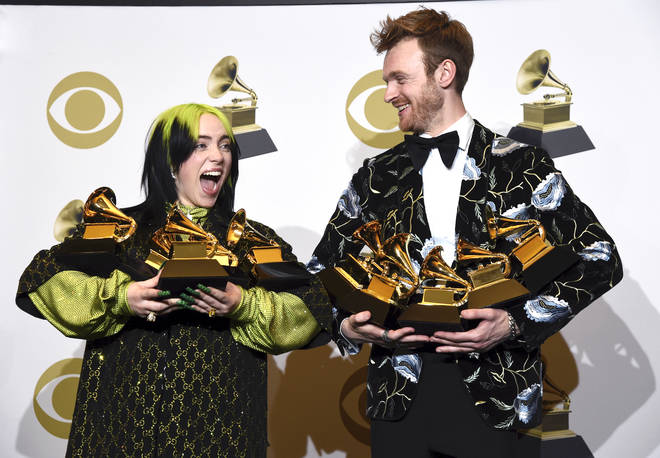 Billie Eilish and her brother Finneas O'Connell were the biggest winners at the Grammy Awards 2020