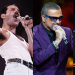 Freddie Mercury, George Michael and Stevie Wonder