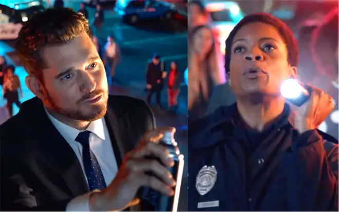 Michael Bublé 'faces arrest' in cheeky new TV advert