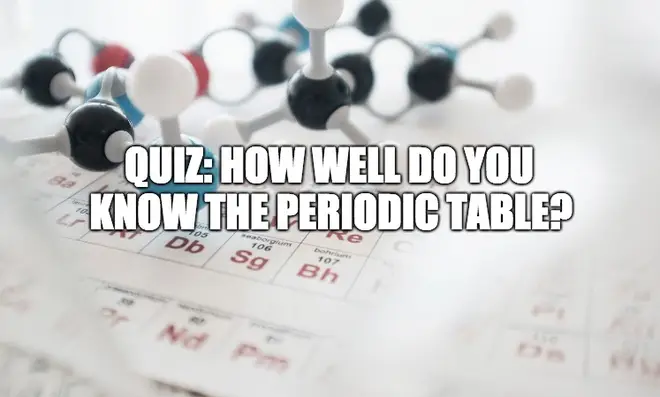 Periodic table quiz