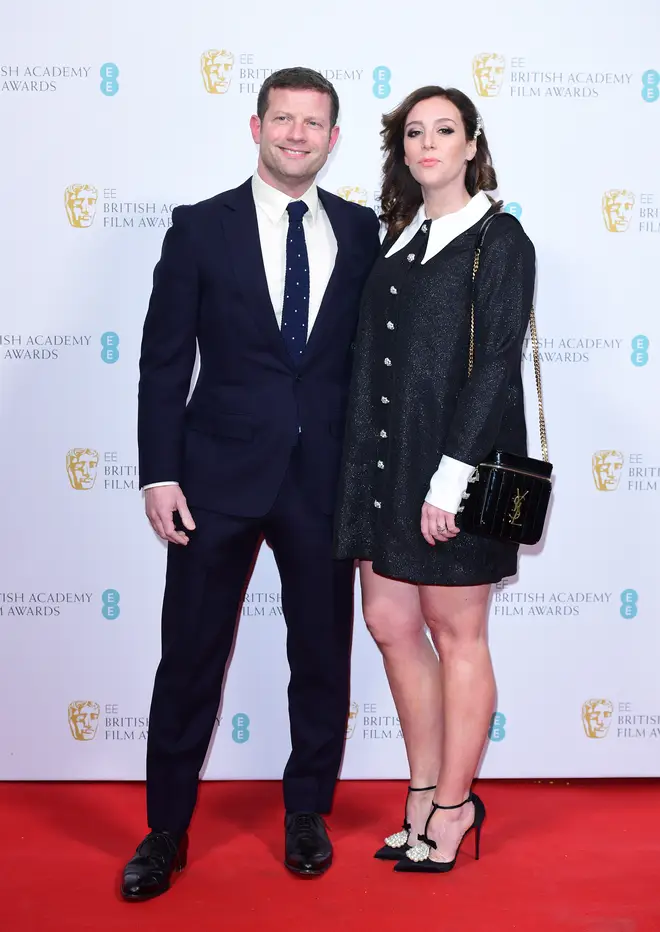 Dermot O’Leary and wife Dee Koppang O’Leary at the BAFTAs 2020