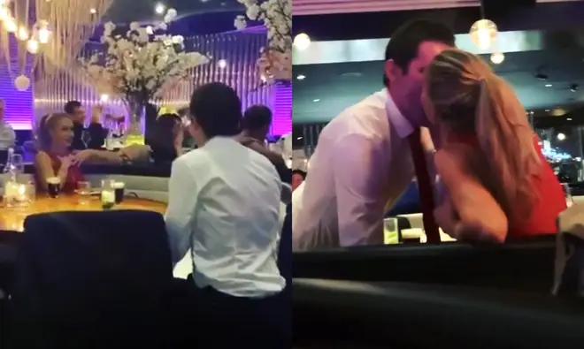 The sweet moment was captured on video and shared to Brianne's instagram