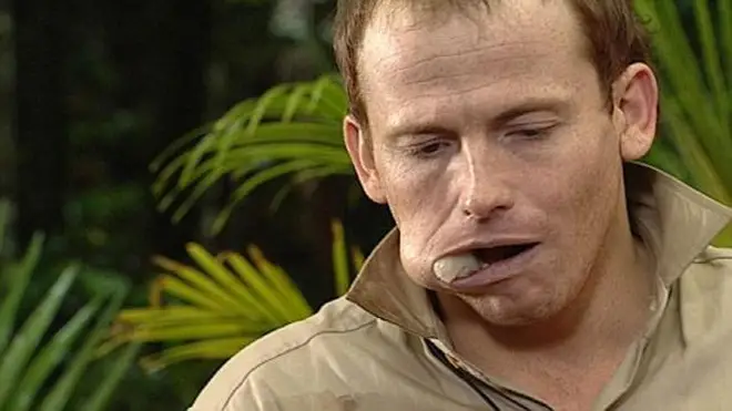 Joe Swash taking part in I'm A Celebrity... Get Me Out Of Here! in 2008