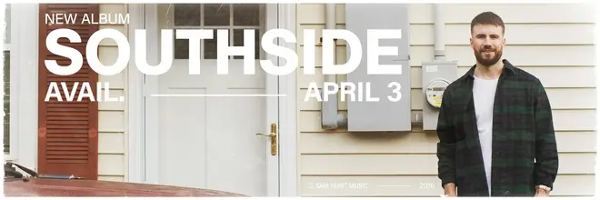 Sam Hunt's 'Southside' album is set for release on April 3
