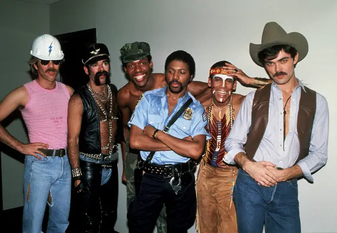 The six members of the Village People photographed in New York circa 1979.