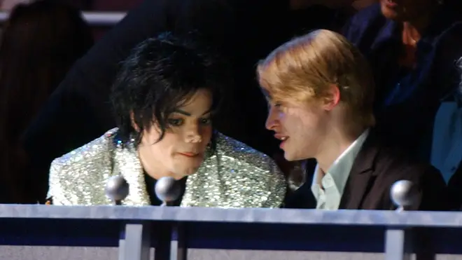 Macaulay Culkin and Michael Jackson