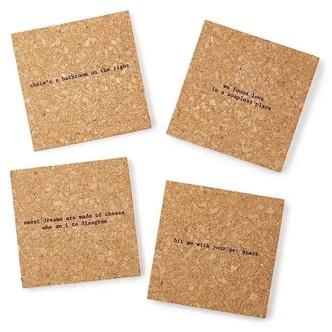 Mistaken lyrics coasters could be the gift for your Valentine this year