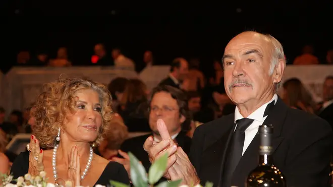 Sean Connery and Micheline Roquebrune in 2006