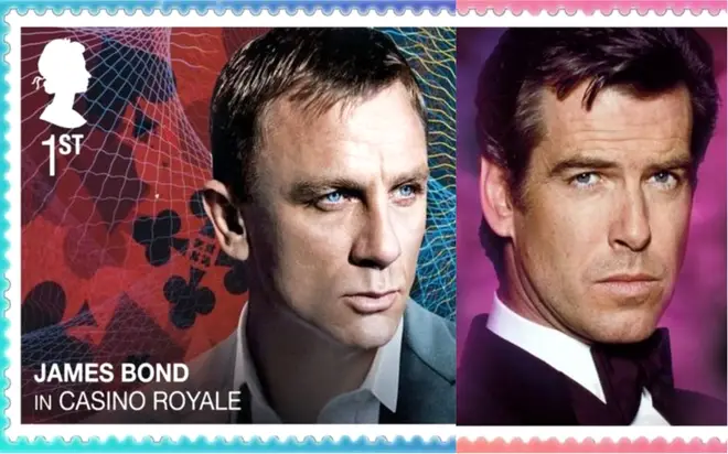 James Bond stamps unveiled by Royal Mail to celebrate No Time To Die release
