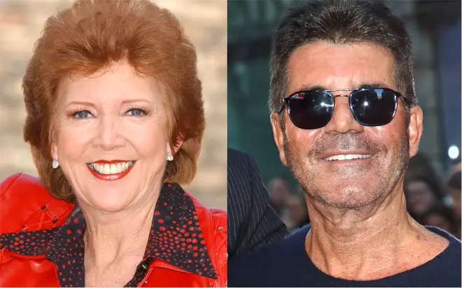 Unseen Cilla Black footage shows Simon Cowell helping her to grieve after husband Bobby's death