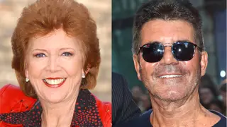Unseen Cilla Black footage shows Simon Cowell helping her to grieve after husband Bobby's death