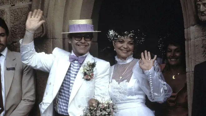 Elton John and Renate Blauel 's Wedding in Sydney on February 14, 1984