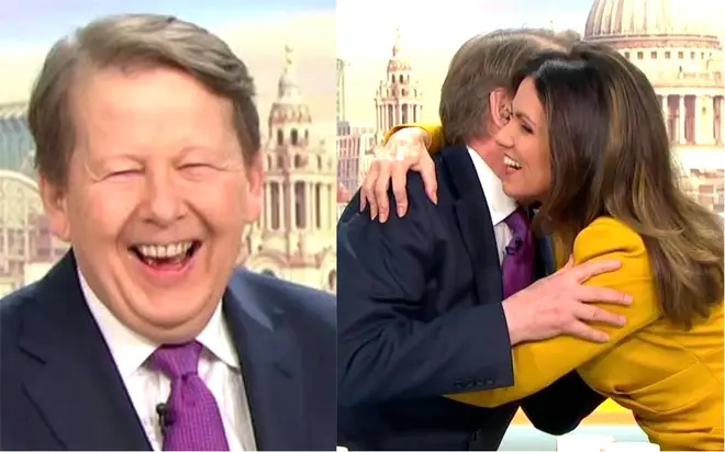 Bill Turnbull and Susanna Reid reunite after six years for Good Morning Britain