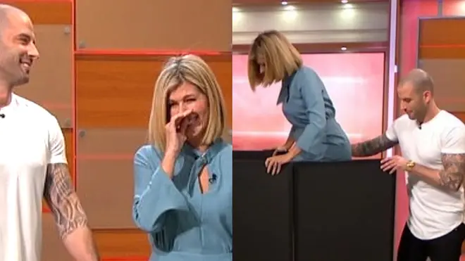 Kate Garraway vanished on live TV