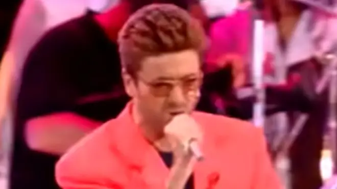 George Michael recalls the pain of going on stage with his secret lover watching in the audience in the 2016 documentary