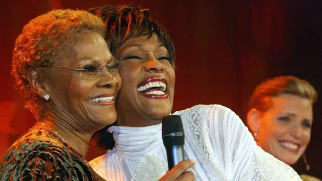 Whitney Houston and Dionne Warwick