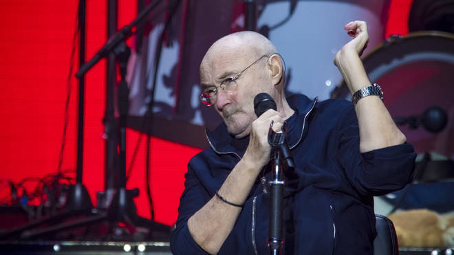 Phil Collins performing in 2019