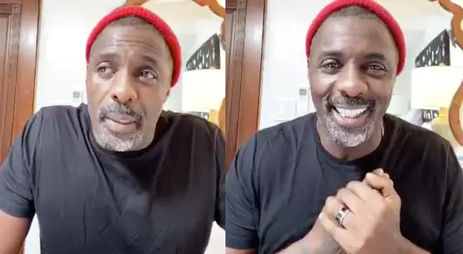 Idris gave the update on his health after revealing he had tested positive for COVID-19 earlier this week