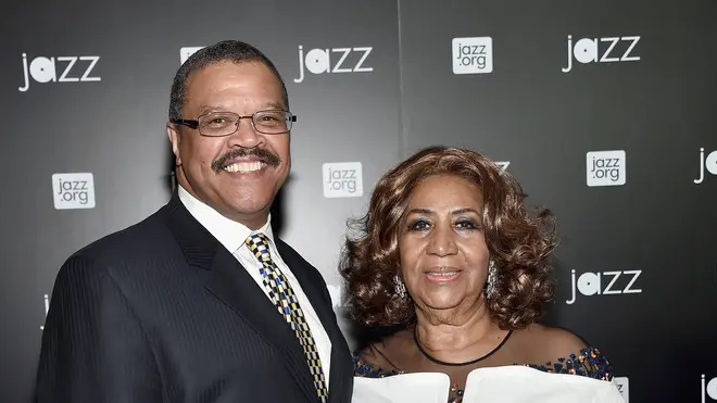 Aretha Franklin and her longtime partner Willie Wilkerson in 2015