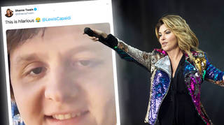 Shania Twain is a fan of Lewis Capaldi’s hilarious lip-synching