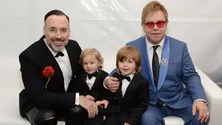 Elton John and David Furnish are proud fathers of Zachary, 8, and Elijah, 6.