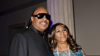 Stevie Wonder and Aretha Franklin