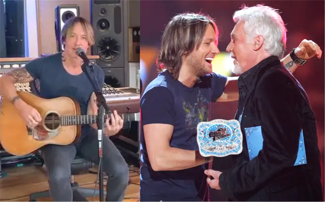 Keith Urban pays tribute to the late Kenny Rogers with ‘The Gambler’ performance