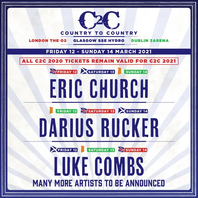 C2C 2021 lineup