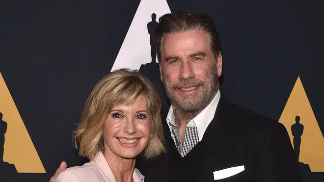 John Travolta and Olivia Newton John